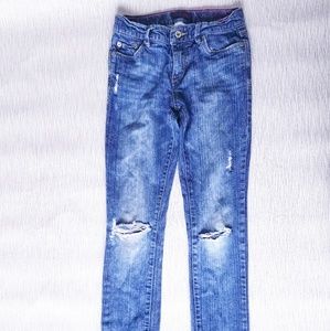 Girl's Levi Size 16 Slim Straight Jeans